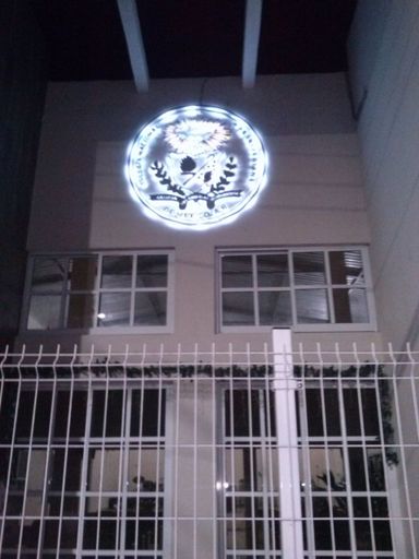 logo iglesia, logo3d para fachada